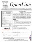 OpenLine Newsletter, March 2010 by Civil Service Council