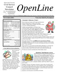 OpenLine Newsletter, November 2011 by Civil Service Council