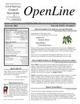 OpenLine Newsletter, January 2011 by Civil Service Council