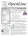 OpenLine Newsletter, February 2012 by Civil Service Council