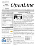 OpenLine Newsletter, September 2013 by Civil Service Council