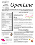 OpenLine Newsletter, February 2013 by Civil Service Council