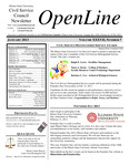 OpenLine Newsletter, January 2013 by Civil Service Council