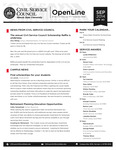 OpenLine Newsletter, September 2014 by Civil Service Council