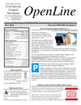 OpenLine Newsletter, May 2014 by Civil Service Council