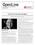 OpenLine Newsletter, November 2021 by Civil Service Council