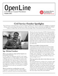 OpenLine Newsletter, October 2021 by Civil Service Council