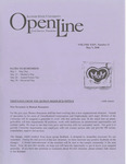 OpenLine Newsletter, vol. 24, no. 11, May 9, 2000 by Illinois State University, Civil Service Council