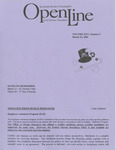 OpenLine Newsletter, vol. 25, no. 9, March 13, 2001 by Illinois State University, Civil Service Council