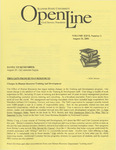 OpenLine Newsletter, vol. 26, no. 2, August 21, 2001 by Illinois State University, Civil Service Council