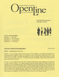 OpenLine Newsletter, vol. 26, no, 3, September 18, 2001 by Illinois State University, Civil Service Council