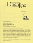 OpenLine Newsletter, vol. 26, no. 4, October 16, 2001 by Illinois State University, Civil Service Council