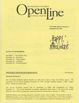 OpenLine Newsletter, vol. 26, no. 6, December 18, 2001 by Illinois State University, Civil Service Council