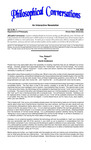 Philosophical Conversations, vol. 6, no. 1, Fall 2002 by Illinois State University, Department of Philosophy