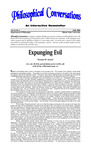 Philosophical Conversations, vol. 8, no. 1, Fall 2004 by Illinois State University, Department of Philosophy