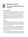 All-In Voter Engagement Plan 2020-2021