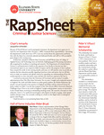 The Rap Sheet, Fall 2009 by Illinois State University, Department of Criminal Justice Sciences