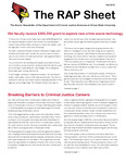 The Rap Sheet, Fall 2015 by Illinois State University, Department of Criminal Justice Sciences