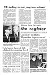 The Register, Volume 3, no. 4, December 1968 by Illinois State University