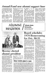 Alumni Register, Volume 3, no. 1, September 1970 by Illinois State University