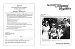 Alumni Register, Volume 6, no. 1, October 1973