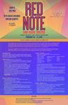 Red Note New Music Festival Composition Competition Announcement, 2019 by School of Music, Carl Schimmel, and Roy Magnuson