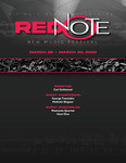 Red Note New Music Festival Program, 2023 by School of Music, Illinois State University and Carl Schimmel