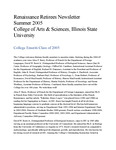 Renaissance Retirees, Summer 2005 by Illinois State University, College of Arts and Sciences