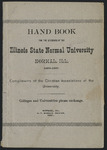 Handbook for the Students of the Illinois State Normal University, Normal, Ill., 1890-1891 by YMCA and YWCA