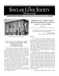 Sinclair Lewis Society Newsletter, Vol. 18, No. 1