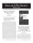 Sinclair Lewis Society Newsletter, Vol. 21, No. 2