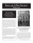 Sinclair Lewis Society Newsletter, Vol. 23, No. 1