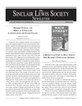 Sinclair Lewis Society Newsletter, Vol. 22, No. 2