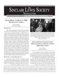 Sinclair Lewis Society Newsletter, Vol. 24, No. 1