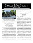 Sinclair Lewis Society Newsletter, Vol. 26, No. 1