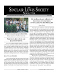 Sinclair Lewis Society Newsletter, Vol. 27, No. 1