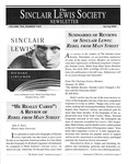 The Sinclair Lewis Society Newsletter, Vol. 10, No. 2