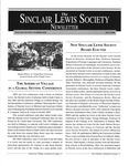 The Sinclair Lewis Society Newsletter, Vol. 15, No. 1