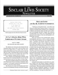 The Sinclair Lewis Society Newsletter, Vol. 16, No. 1