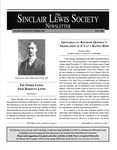 The Sinclair Lewis Society Newsletter, Vol. 17, No. 1