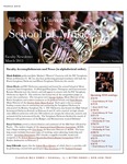 School of Music Faculty/Staff Newsletter, March 2013