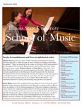School of Music Faculty/Staff Newsletter, February 2020
