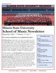 School of Music Faculty/Staff Newsletter, September 2021 by School of Music