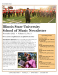 School of Music Faculty/Staff Newsletter, November 2022 by School of Music
