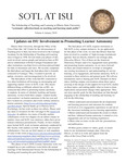 SOTL at ISU, vol. 4, January 2010 by Illinois State University, Scholarship of Teaching and Learning