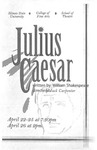 Julius Caesar by School of Theatre and Dance