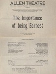 The Importance of Being Earnest by School of Theatre and Dance