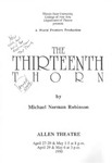 The Thirteenth Thorn by School of Theatre and Dance
