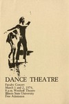 Dance Theatre, Faculty Concert, March 1-2, 1974 by School of Theatre and Dance