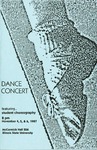 Dance Concert, November 4-6, 1987 by School of Theatre and Dance